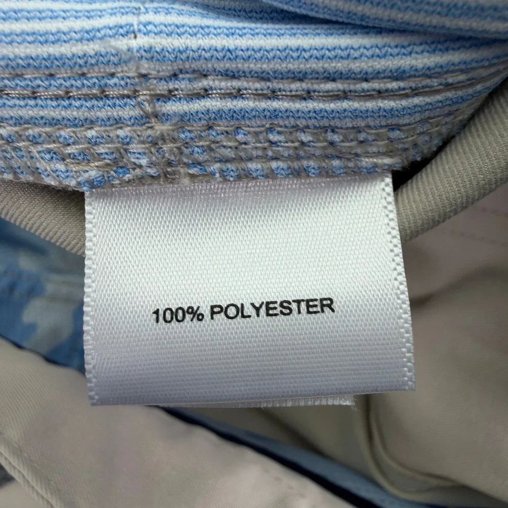 Peter Millar Pants Mens 36 (Fits 37x34) Khaki EB66 5 Pocket Golf Stretch STAINS